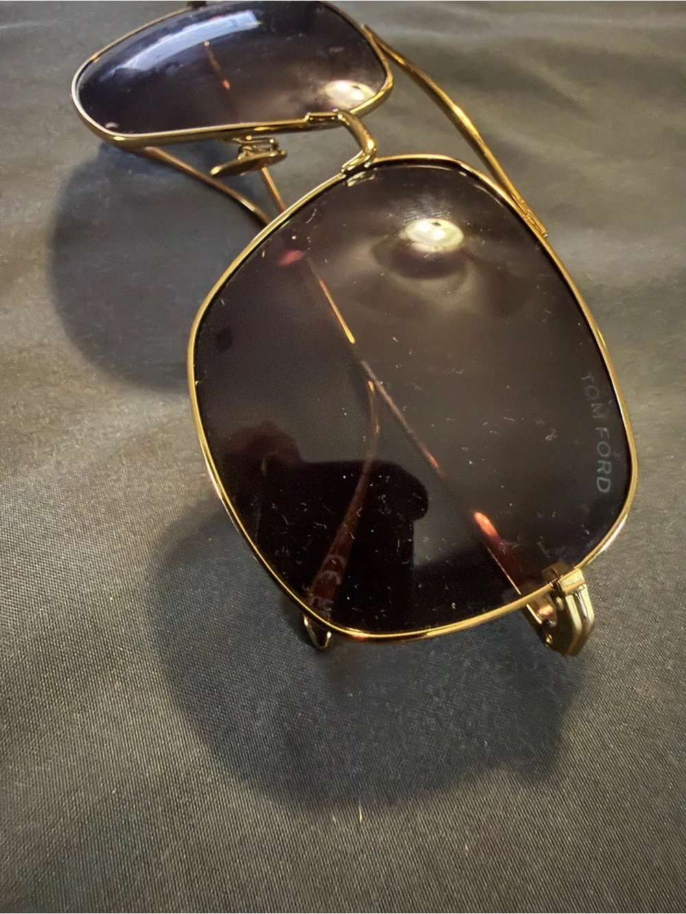 Tom Ford John-02 (TF746) luxury men's navigator/square sunglasses